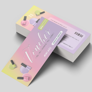 결 무늬 수입지 티켓 (독특한 특이한 스타일 티켓 상품권 제작 디자인 인쇄)